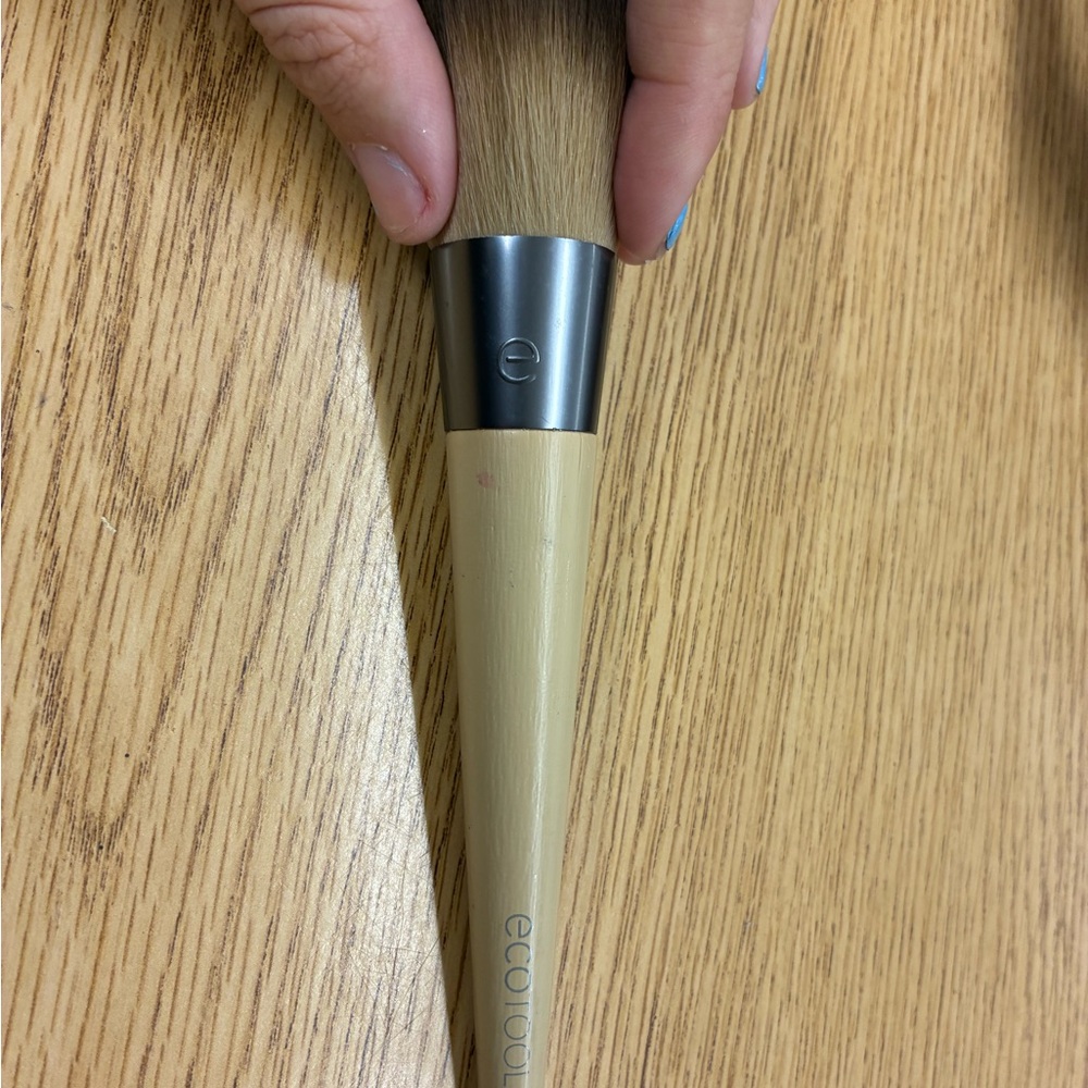 EcoTools Brush with Silver and Tan Accents